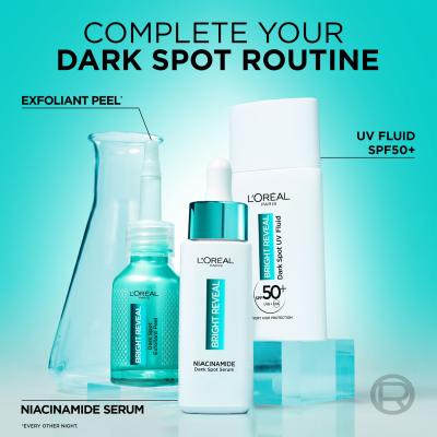 L&#039;Oréal Paris Bright Reveal Dark Spot UV Fluid SPF50+ Denní pleťový krém 50 ml