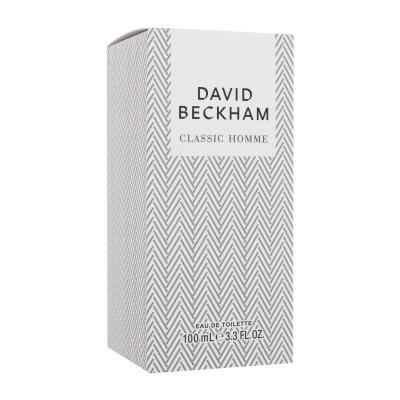 David Beckham Classic Homme Toaletní voda pro muže 100 ml poškozená krabička