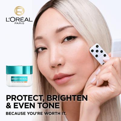 L&#039;Oréal Paris Bright Reveal Dark Spot Hydrating Cream SPF50 Denní pleťový krém 50 ml