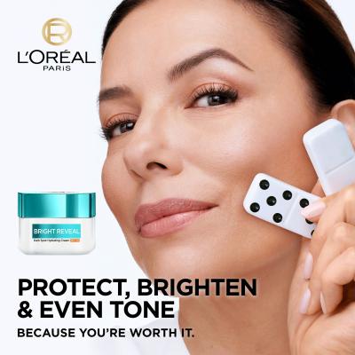 L&#039;Oréal Paris Bright Reveal Dark Spot Hydrating Cream SPF50 Denní pleťový krém 50 ml