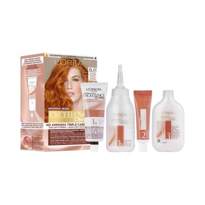 L&#039;Oréal Paris Excellence Creme Triple Protection Barva na vlasy pro ženy 48 ml Odstín 8UR Universal Light Copper