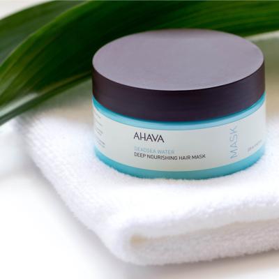 AHAVA Deadsea Water Deep Nourishing Hair Mask Maska na vlasy pro ženy 220 ml