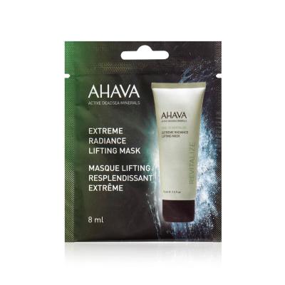 AHAVA Mask Moment Dárková kazeta maska Mineral Mud Brightening &amp; Hydrating Mask 6 ml + maska Mineral Mud Clearing Mask 6 ml + maska Dunaliella Algae Refresh &amp; Smooth Peel-Off Mask 8 ml + maska Purifying Mud Mask 8 ml + maska Extreme Radiance Lifting Mask 8 ml + maska Hydration Cream Mask 8 ml + peel