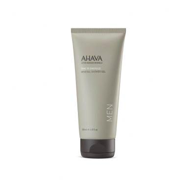 AHAVA Men Time To Energize Dárková kazeta pleťový krém Age Control Moisturizing Cream 50 ml + sprchový gel Mineral Shower Gel 100 ml + krém na ruce Mineral Hand Cream 100 ml + kosmetická taštička