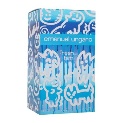 Emanuel Ungaro Fresh For Him Toaletní voda pro muže 50 ml poškozená krabička