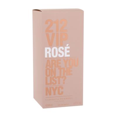 Carolina Herrera 212 VIP Rosé Parfémovaná voda pro ženy 80 ml poškozený flakon