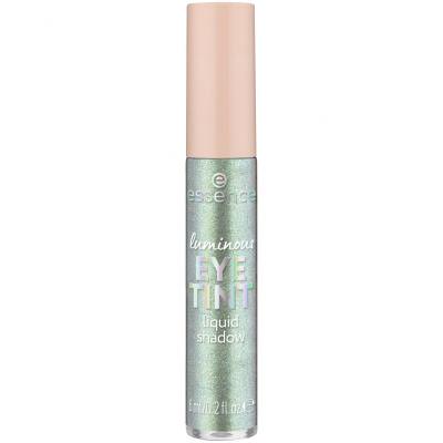 Essence Luminous Eye Tint Liquid Shadow Oční stín pro ženy 6 ml Odstín 06 Sparkly Jade