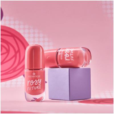 Essence Gel Nail Colour Lak na nehty pro ženy 8 ml Odstín 67 Rosy Future