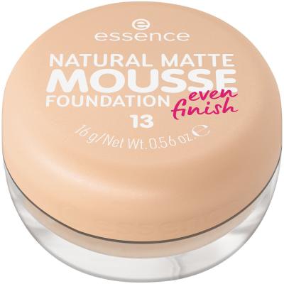 Essence Natural Matte Mousse Make-up pro ženy 16 g Odstín 13