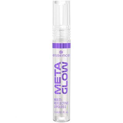 Essence Meta Glow Multi-Reflective Lesk na rty pro ženy 3 ml Odstín 01 Cyber Space