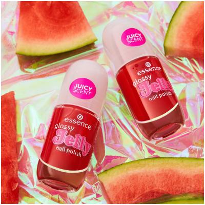 Essence Glossy Jelly Lak na nehty pro ženy 8 ml Odstín 03 Sugar High