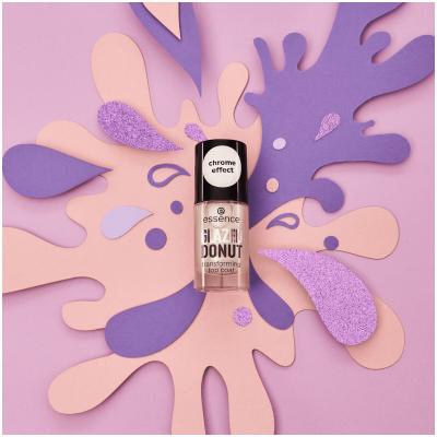 Essence Glazed Donut Transforming Top Coat Lak na nehty pro ženy 8 ml