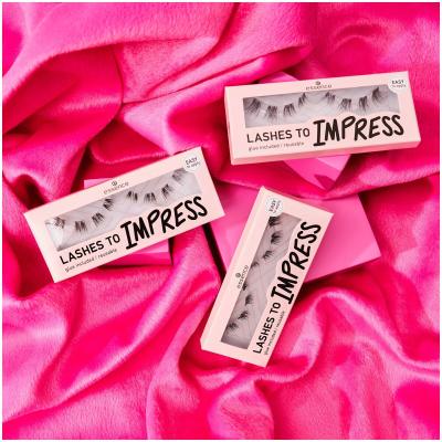 Essence Lashes To Impress 08 Pre-Cut Lashes Umělé řasy pro ženy 1 ks