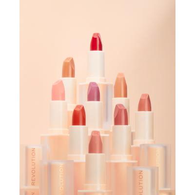 Makeup Revolution London Lip Allure Soft Satin Lipstick Rtěnka pro ženy 3,2 g Odstín Brunch Pink Nude