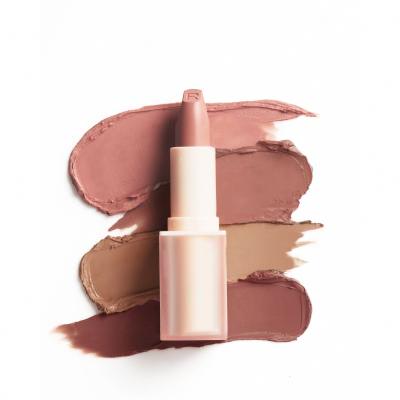 Makeup Revolution London Lip Allure Soft Satin Lipstick Rtěnka pro ženy 3,2 g Odstín Chauffeur Nude