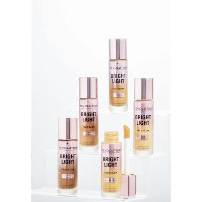 Makeup Revolution London Bright Light Face Glow Make-up pro ženy 23 ml Odstín Illuminate Medium