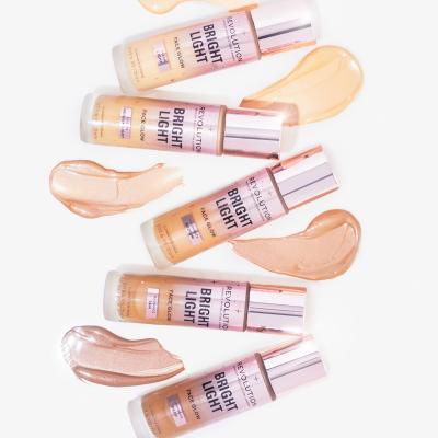 Makeup Revolution London Bright Light Face Glow Make-up pro ženy 23 ml Odstín Gleam Light