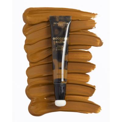 Revolution Pro Glow Edit Cream Contour &amp; Bronze Korektor pro ženy 15 ml Odstín Medium