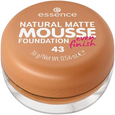 Essence Natural Matte Mousse Make-up pro ženy 16 g Odstín 43