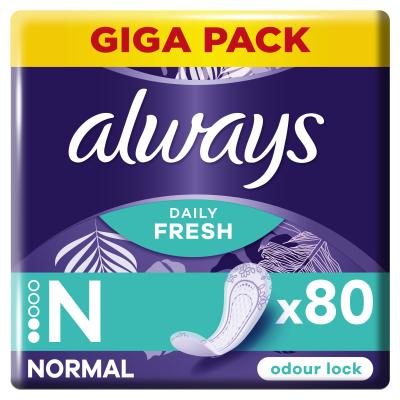 Always Daily Fresh Normal Odour Lock Slipová vložka pro ženy Set