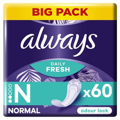 Always Daily Fresh Normal Odour Lock Slipová vložka pro ženy Set