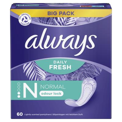 Always Daily Fresh Normal Odour Lock Slipová vložka pro ženy Set