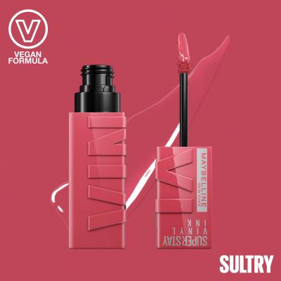 Maybelline Superstay Vinyl Ink Liquid Rtěnka pro ženy 4,2 ml Odstín 160 Sultry