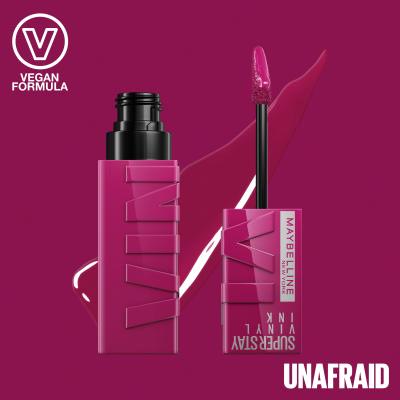 Maybelline Superstay Vinyl Ink Liquid Rtěnka pro ženy 4,2 ml Odstín 170 Unafraid