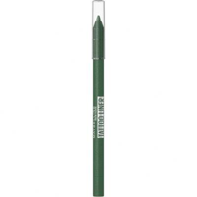 Maybelline Tattoo Liner Gel Pencil Tužka na oči pro ženy 1,3 g Odstín 817 Hunter Green