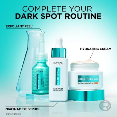 L&#039;Oréal Paris Bright Reveal Dark Spot Hydrating Cream SPF50 Denní pleťový krém 50 ml poškozená krabička