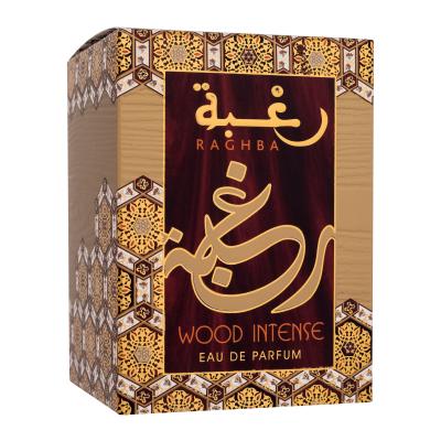 Lattafa Raghba Wood Intense Parfémovaná voda pro muže 100 ml poškozená krabička