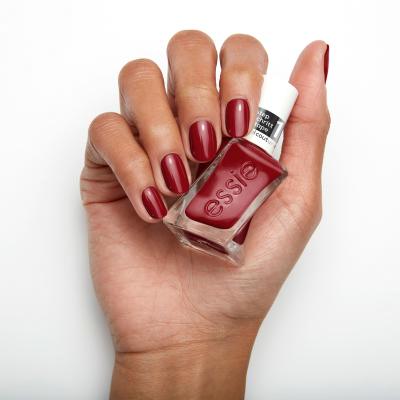 Essie Gel Couture Nail Color Lak na nehty pro ženy 13,5 ml Odstín 509 Paint The Gown Red