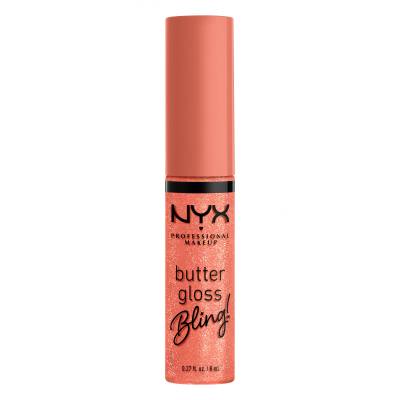 NYX Professional Makeup Butter Gloss Bling Lesk na rty pro ženy 8 ml Odstín 02 Dripped Out