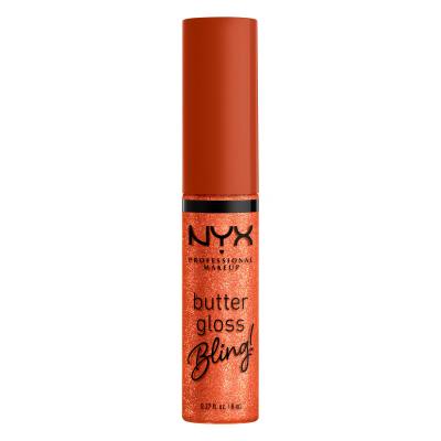 NYX Professional Makeup Butter Gloss Bling Lesk na rty pro ženy 8 ml Odstín 06 Shimmer Down