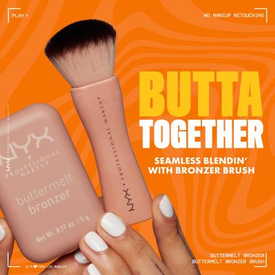 NYX Professional Makeup Buttermelt Bronzer Bronzer pro ženy 5 g Odstín 01 Butta Cup