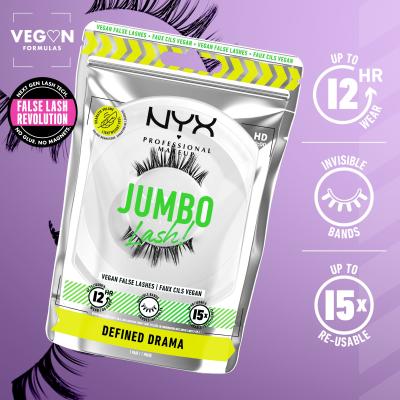 NYX Professional Makeup Jumbo Lash! Defined Drama Umělé řasy pro ženy 1 ks