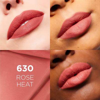 L&#039;Oréal Paris Infaillible Matte Resistance Lipstick Rtěnka pro ženy 5 ml Odstín 630 Rose Heat