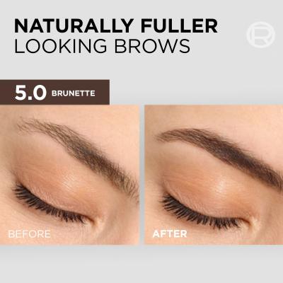 L&#039;Oréal Paris Brow Color Semi-Permanent Eyebrow Tint Barva na obočí pro ženy 1 ks Odstín 5.0 Brunette