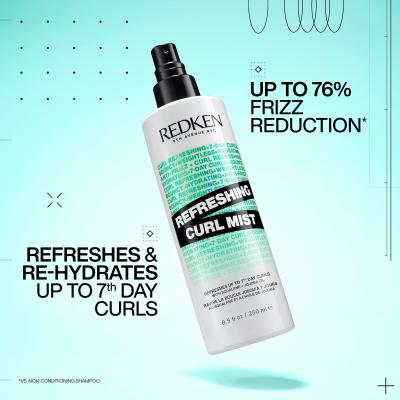 Redken Curl Stylers Refreshing Curl Mist Pro podporu vln pro ženy 250 ml