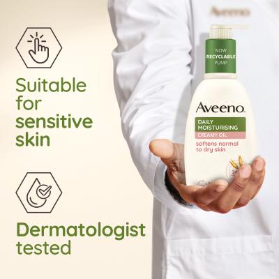 Aveeno Daily Moisturising Creamy Oil Tělový krém 300 ml