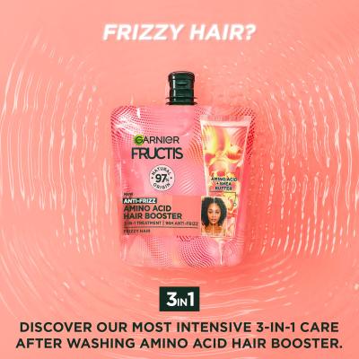 Garnier Fructis Amino Acid Hair Booster Maska na vlasy pro ženy 60 ml