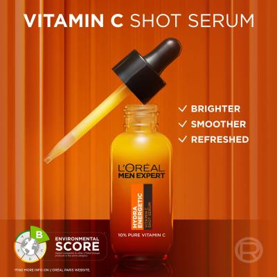 L&#039;Oréal Paris Men Expert Hydra Energetic Vitamin C Shot Serum Pleťové sérum pro muže 30 ml