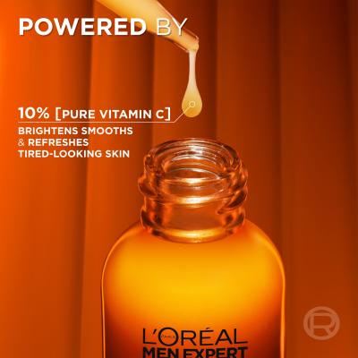 L&#039;Oréal Paris Men Expert Hydra Energetic Vitamin C Shot Serum Pleťové sérum pro muže 30 ml