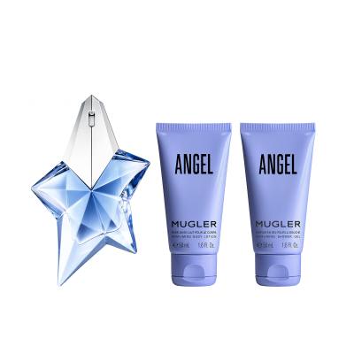 Mugler Angel SET2 Dárková kazeta parfémovaná voda 25 ml + tělové mléko 50 ml + sprchový gel 50 ml