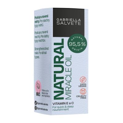 Gabriella Salvete Natural Nail Care Natural Miracle Oil Péče o nehty pro ženy 11 ml