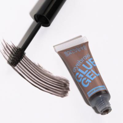 Gabriella Salvete Denim Story Brow Style Eyebrow Glue Gel Řasenka na obočí pro ženy 6 ml Odstín Dark Brown