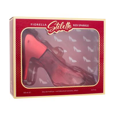 Marc Dion Fiorella Stiletto Red Sparkle Parfémovaná voda pro ženy 100 ml poškozená krabička