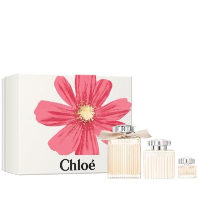 Chloé Chloé Dárková kazeta parfémovaná voda 100 ml + tělové mléko 100 ml + parfémovaná voda 5 ml