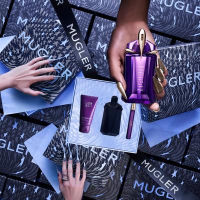 Mugler Alien Dárková kazeta parfémovaná voda 60 ml + tělové mléko 50 ml + parfémovaná voda 10 ml