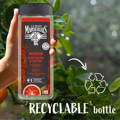 Le Petit Marseillais Blood Orange &amp; Saffron Sprchový gel pro muže 400 ml